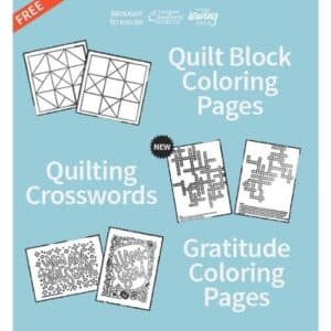 FREE Quilting Activity Pages