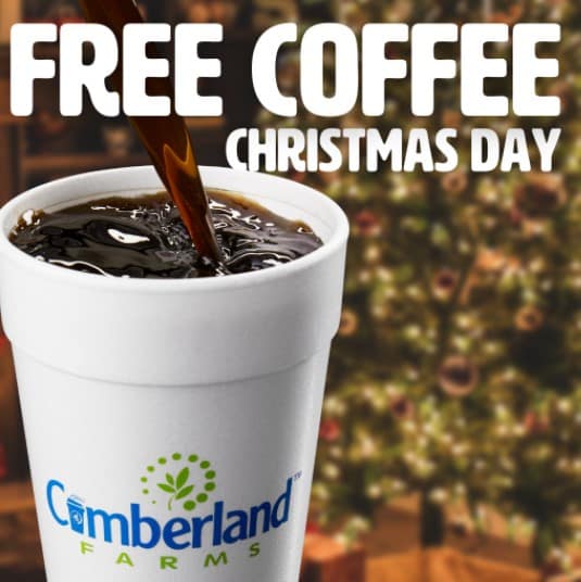 Free Hot or Iced Coffee at Cumberland Farms - Today