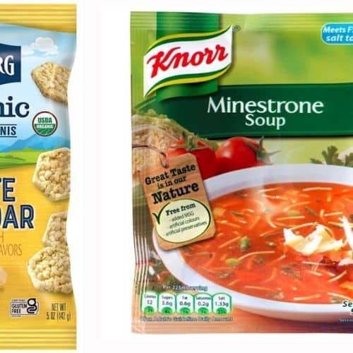 FREE Knorr Minestrone Soup &amp; Lundberg Mini Rice Cakes Samples