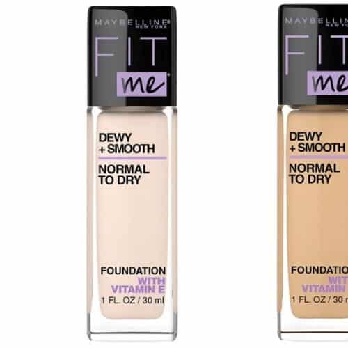 Maybelline New York Fit Me Foundation ONLY $3.42 (Reg $9) on Amazon.