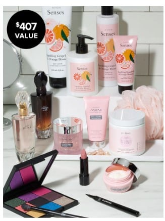 Win a $407 Avon Prize Package