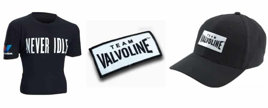 Free Valvoline Patches, Cards & More!