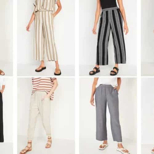 Today Only: Women’s Linen Blend Pants ONLY $10 (Reg $40)