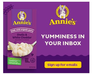 General Mills - Sign Up For Inspiring Meal Ideas From Annie's