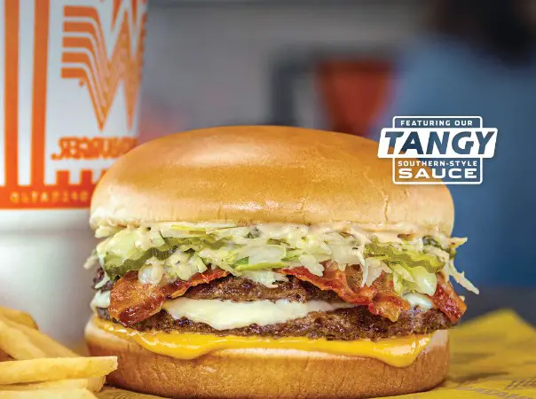 Free Southern Bacon Double Burger At Whataburger