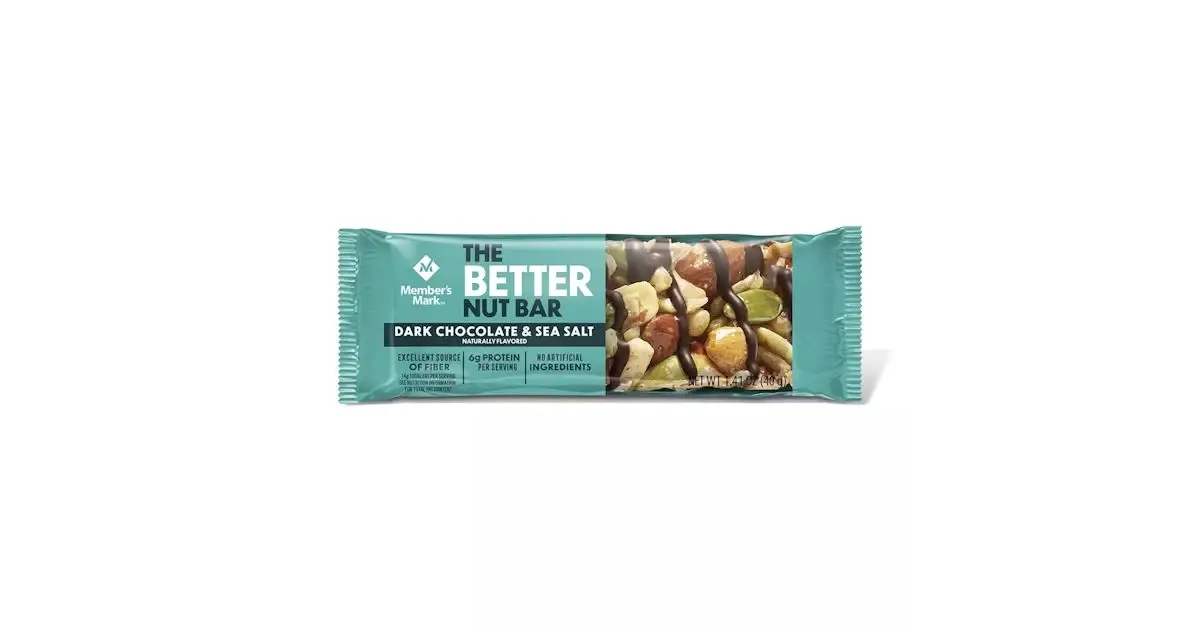 FREE Member's Mark Better Nut Bar At Sam's