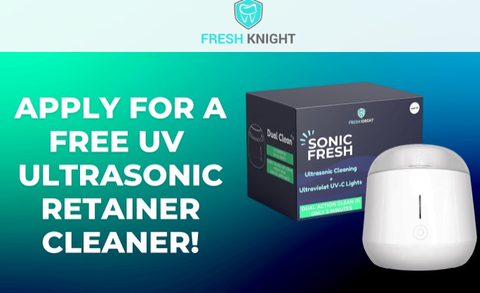 Free-Fresh-Knight-Sonic-Fresh-Ultrasonic-Retainer-Cleaner