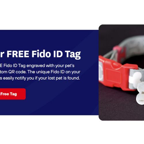 FREE Custom Fido Alert Pet ID Tags!