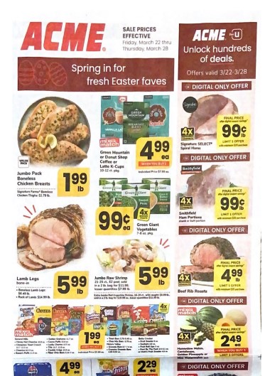Acme Ad Scan Mar 22nd Page 1