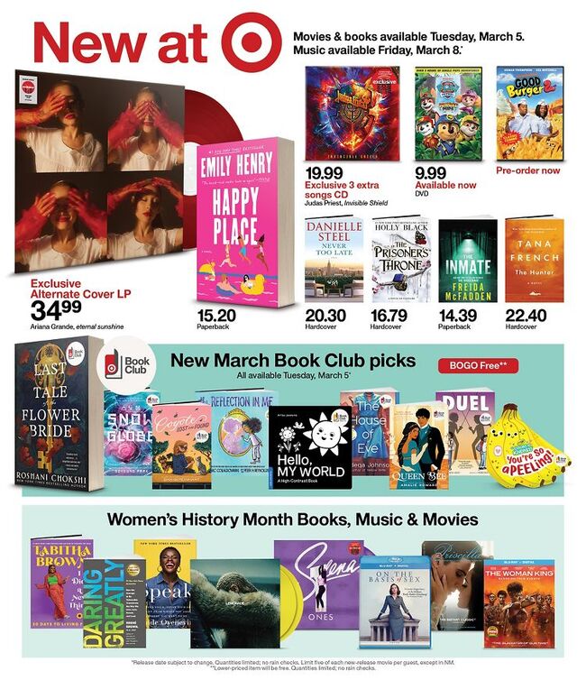Target Weekly Ad Preview 3rd March Page 12