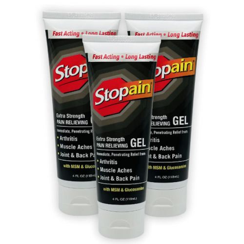 FREE Sample of Stopain Extra Strength Pain Relieving Gel.