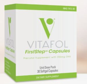 Free-Sample-Pack-of-Vitafol-Ultra-FirstStep-Capsules-Prenatal-Vitamins
