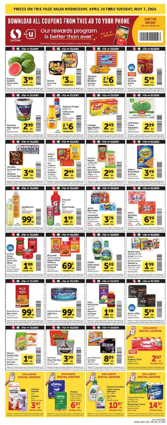 Safeway Weekly Ad Preview 24_April_24 Page 3