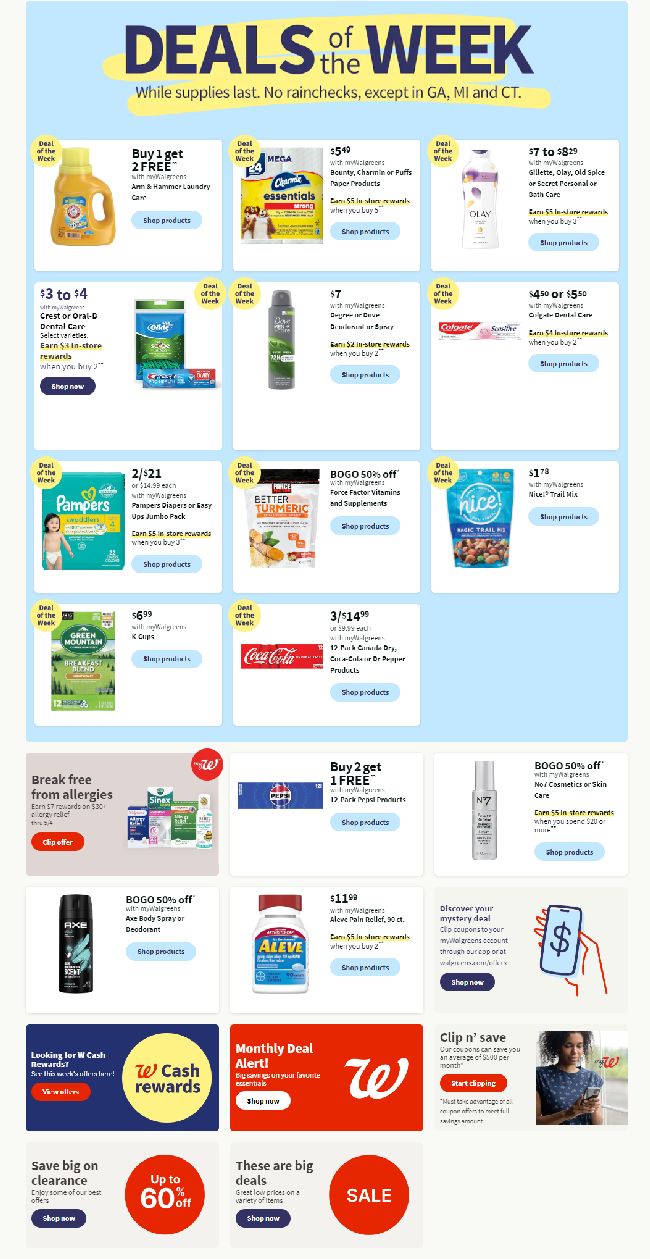 Walgreens Weekly Ad Preview 10_April_24 Page 1