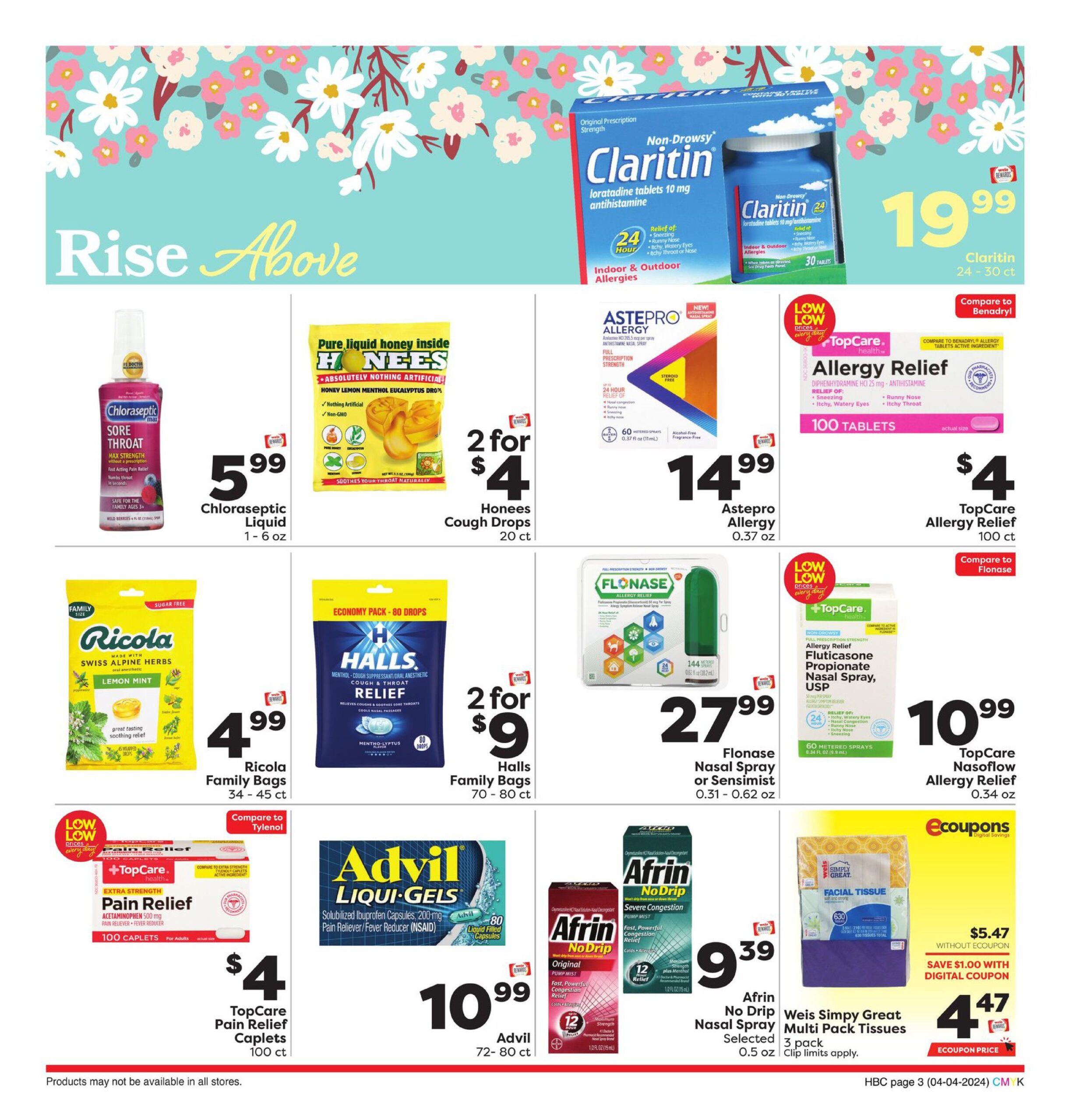 Weis Markets Monthly Ad Preview 4th April Page -03