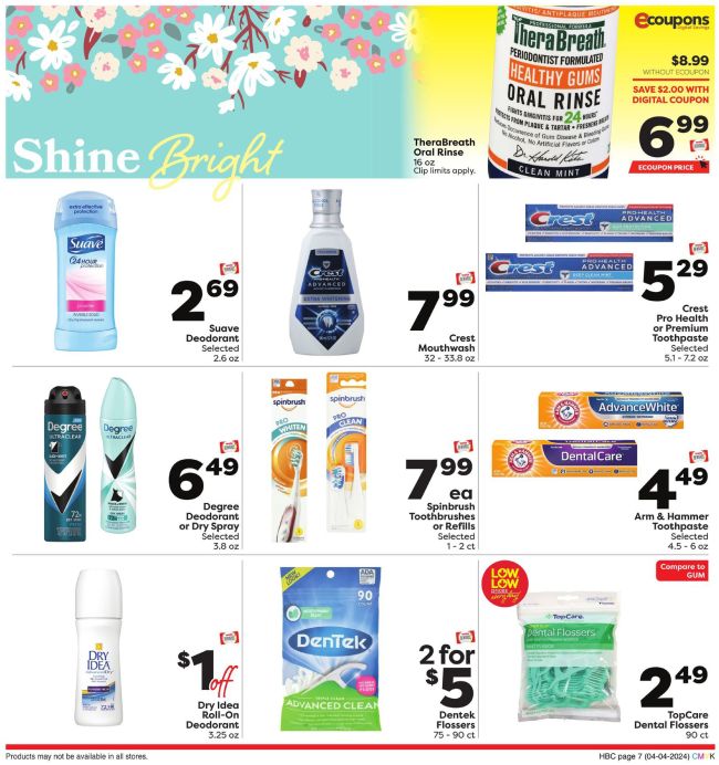Weis Markets Monthly Ad Preview 4th April Page -07