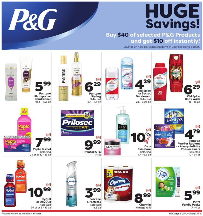 Weis Markets Monthly Ad Preview 4th April Page -08