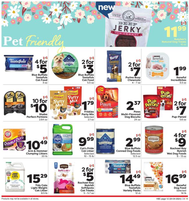 Weis Markets Monthly Ad Preview 4th April Page -12