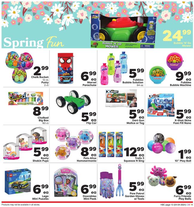 Weis Markets Monthly Ad Preview 4th April Page -13