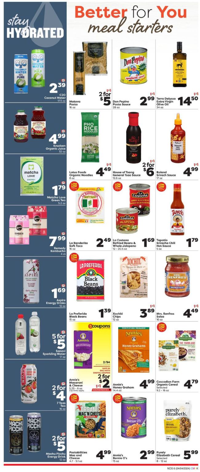 Weis Markets Natural & Organic Ad Preview 4th April Page -6