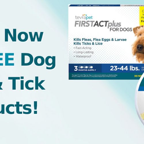 FREE TevraPet Dog Flea & Tick Collars Or Drops!