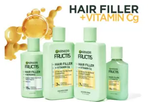 FREE Garnier Fructis Hair Filler + Vitamin Cg Shampoo & Conditioner Samples!