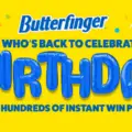 Butterfinger Birthday Instant Win Game