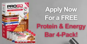 Free 4-Pack of ProGo Protein & Energy Bars