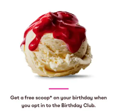 Free Scoop for Your Birthday at Baskin Robbins!
