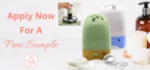 Free Belle Aroma Essential Breeze Portable Aromatherapy Fan Essential Oil Diffuser