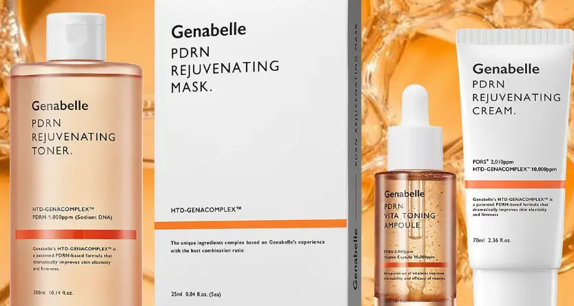 Free Genabelle Toner, Mask, Ampoule & Rejuvenating Cream