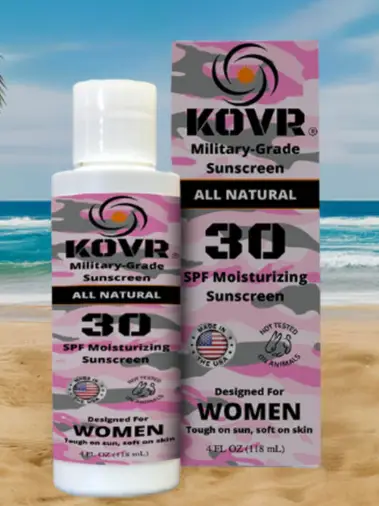 Free Sample of KOVR All-Natural Sunscreen