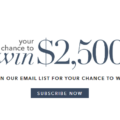 The Ethan Allen $2,500 Gift Card Drawing Giveaway 