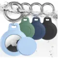 Amazon: AirTag Case Keychain, Waterproof Silicone 4 Pack on Sale $3.39