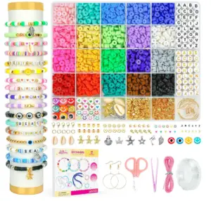 Bracelet Making Kit with 5000 Pieces ONLY $4 on Amazon