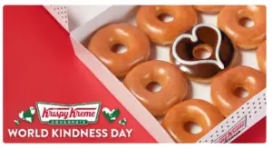 FREE Destination Dessert Donut at Krispy Kreme.