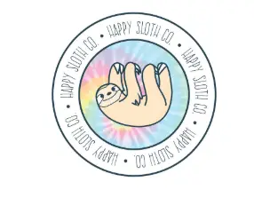 Free Happy Sloth Co. Sticker Pack