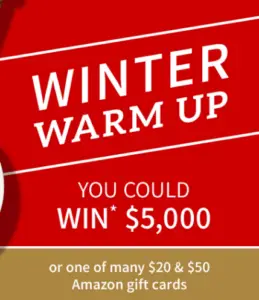 Campbell Winter Warm Up Consumer Instant Win Game & Sweepstakes