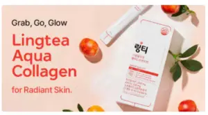 Free Lingtea Aqua Collagen Drink Mix