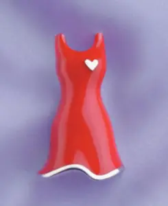 Free Red Dress Pin