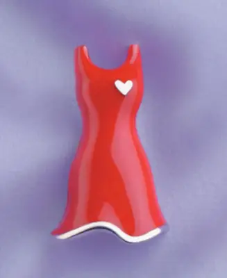 Free Red Dress Pin