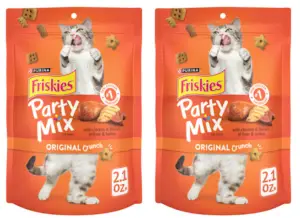 Free Sample of Friskies Party Mix Original Crunch Cat Treats