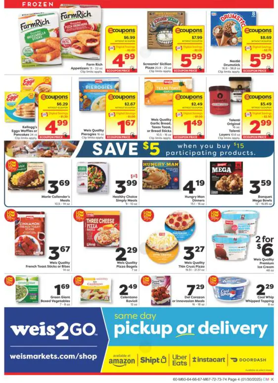 Weis Markets Ad Specials Preview 30 Jan 25 Page 6 Weis Markets Ad Specials Preview 30 Jan 25 Page 6