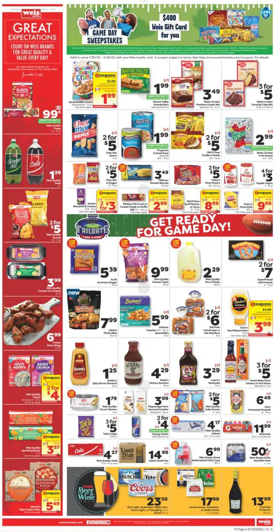 Weis Markets Ad Specials Preview 30 Jan 25 Page 8 Weis Markets Ad Specials Preview 30 Jan 25 Page 8