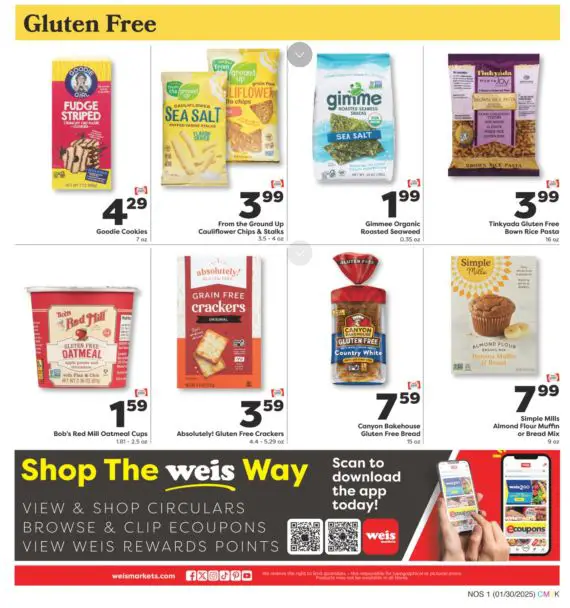 Weis Natural & Organic Ad Preview 30 Jan 25 Page 2 Weis Natural & Organic Ad Preview 30 Jan 25 Page 2