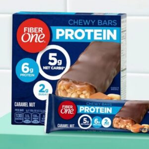 Fiber One Chewy Protein Bars 5-Count ONLY $2.55 (Reg $6) at Amazon