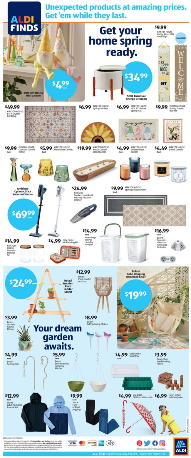 Aldi Weekly Ad Preview 5 Mar 25 Page 2 Aldi Weekly Ad Preview 5 Mar 25 Page 2