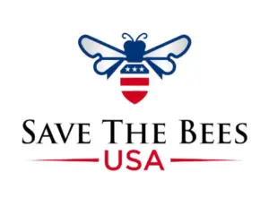 Free Save The Bees USA Sticker
