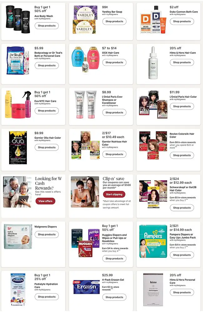 Walgreens Weekly Ad Preview 25 Jun 25 Page 16 Walgreens Weekly Ad Preview 25 Jun 25 Page 16