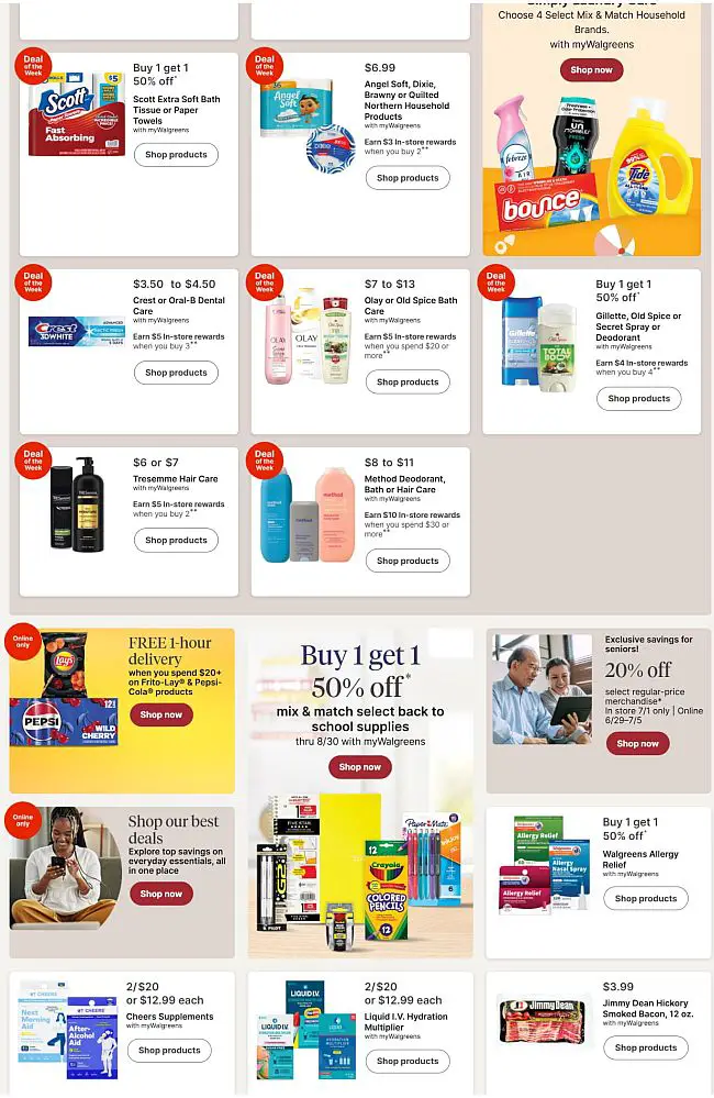 Walgreens Weekly Ad Preview 25 Jun 25 Page 2 Walgreens Weekly Ad Preview 25 Jun 25 Page 2